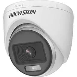Камера Hikvision 2 Мп TVI/AHD/CVI/CVBS ColorVu з видимим підсвічуванням DS-2CE70DF0T-PF (2.8mm)