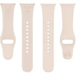 Силіконовий ремінець BeCover для Xiaomi Redmi Watch 3 Beige (710963) - мініатюра 5