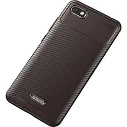 Чохол-накладка Toto TPU Carbon Fiber 1.5 mm Case Xiaomi Redmi 6A Coffee - мініатюра 2