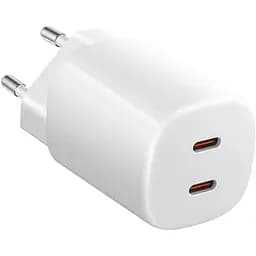 Мережевий зарядний пристрій Xiaomi Nano Turbo 45W 2xUSB-C (BHR087OEU) [163633]