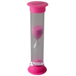 Часы песочные безопасный пластиковый тубус /3 минуты/ 81570