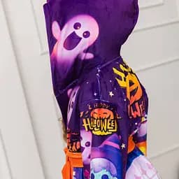 Халат дитячий з плюшевого велюру Happy Halloween 18194 158-164 см - мініатюра 6