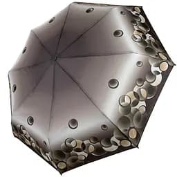 Жіноча складана парасолька механічна S&L 97 см сіра