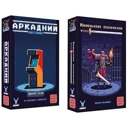 Настольная игра Geekach Games Аркадный автомат + Карманное подземелье (укр.) (GKCH101ICP+1)