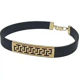 Золотой браслет Tango с каучуком. 910034М 24