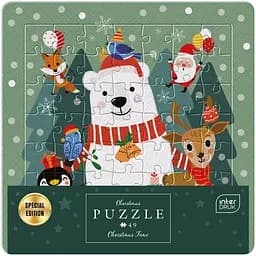 Пазлы трехслойные Interdruk Christmas Time 49 шт. (376329)