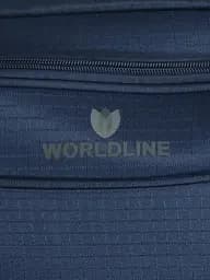 Сумка на колесах середня M Worldline 898/65 65×32.5×34см 70.7л Синій - мініатюра 12
