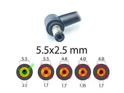 Блок живлення для Asus X501LA, Q301LA, F555, F555LA, Q501, Q501LA (19V 2.37A 45W (5.5x2.5)) - мініатюра 2
