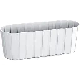 Балконний ящик Prosperplast Boardee Case, 600 мм, білий (25685-449)