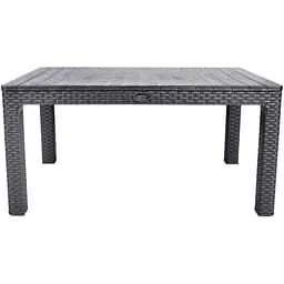 Стол журнальный Violet House Ротанг Antrasit, серый (0766 Роттанг ANTRASIT журнальный)