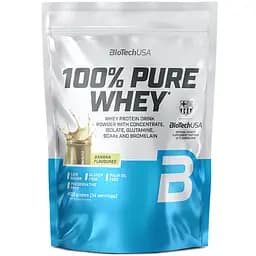 Протеїн BiotechUSA 100% Pure Whey Banana Банан 400 г