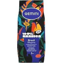 Кофе Gemini Brazil Mogiana 100% arabica в зернах 1 кг