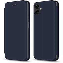 Чохол-книжка Make Samsung A07 Flip Blue Dark