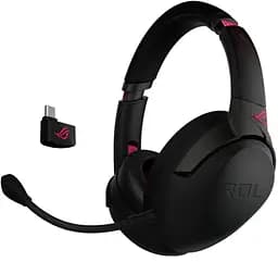 Гарнітура ігрова Asus ROG Strix Go 2.4 Electro Punk WL/3.5 мм/USB Black