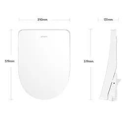 Розумна кришка для унітазу SmartMI Toilet Cover 2 Heating (ZNMTG09ZM) - мініатюра 3
