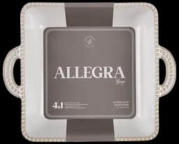 Форма Limited Edition Allegra Biege квадратна кам'яна кераміка 21х16.5х5 см (GJH011-21-2-129) - мініатюра 2