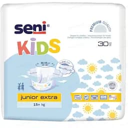 Подгузники Seni Kids Junior extra (15-30 кг) 30 шт.