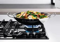 Варильна поверхня газова на склі Electrolux 60 см чавун чорний - мініатюра 3