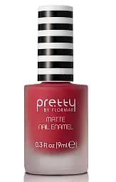 Лак для ногтей матовый Pretty Matte Nail Enamel, тон 003 (Red), 9 мл (8000018545913)