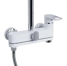 Душова система універсальна Qtap Jay Chrome/White з виливом QTJAY111CRW45555 - мініатюра 3