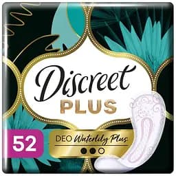 Ежедневные прокладки Discreet ZonePlus Deo Waterlilly 52 шт. (8006540231746/8700216154789)