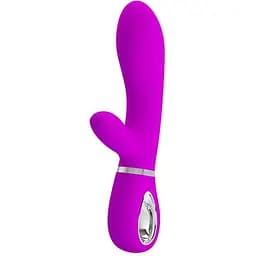 Вибратор-кролик Pretty Love Thomas 20.5 см фиолетовый
