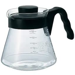Сервер для заварювання кави Hario V60, прозорий (VCS-02B)