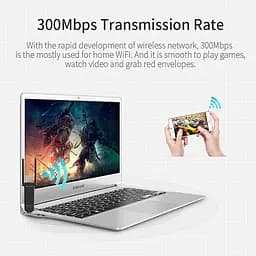 Ретранслятор Wi-Fi Pix-Link LV-UE02 репітер, підсилювач сигналу Black (17609) - мініатюра 7
