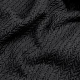 Плед-покривало Cosas Knitted Braid Panther косичка 75х95 см (Blanket_Panther_KnittedBraid_75x95) - мініатюра 4