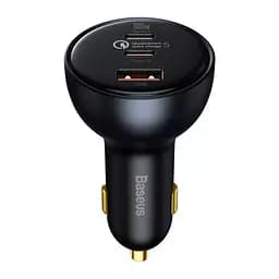 АЗУ Baseus Qualcomm Quick Charge 5 Technology Multi-Port Fast 100W USB+2Type-C+Cable Type-C TZCCZM-0G Black - мініатюра 2