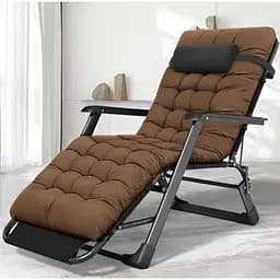 Розкладне крісло з подушкою Leobro Коричневий (LB-FCB-G1-BRN)