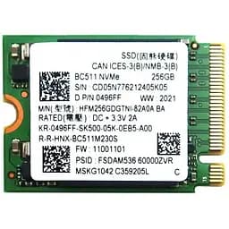 Накопичувач SSD SK Hynix M.2 2230 256GB (HFM256GDGTNI-82A0A) Б/В