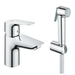 Змішувач з гігієнічною лійкою Grohe QuickFix StartEdge S-Size 23773001, Хром