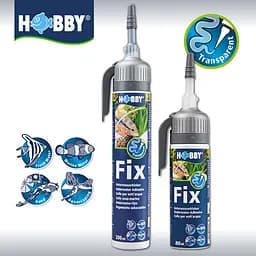 Клей, герметик акваріумний чорний Hobby Fix Underwater Adhesive black 200 мл (11965) - мініатюра 8