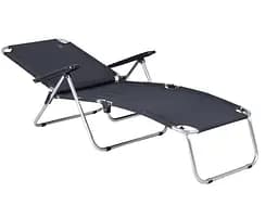 Шезлонг розкладний Bo-Camp Copa Rio Graphite (1211969) (DAS301448) - мініатюра 3