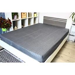 Простыня на резинке LightHouse Mf Stripe Graphite 200х90 см серая (605023)