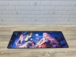 Великий килимок для мишки WorkPlaceShop Anime Геншин Імпакт Яе Міко та Сегун Райден 600 x 300 мм