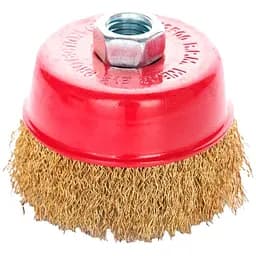 Корщітка APRO для болгарки УШМ дротяна щітка чашкова 75 мм x М14 830425