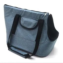 Сумка переноска Zoo-hunt Брюс для котів та малих порід собак №1 23х40х34 см синя