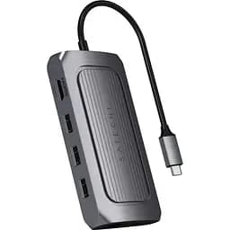 Адаптер Satechi USB4 Multiport Adapter with 8K HDMI Space Gray (ST-U4MA3M) - мініатюра 3