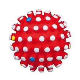 Игрушка Trixie Мяч игольчатый с пискавкой для собак d10 см