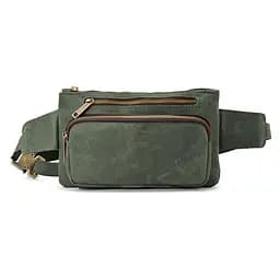 Чоловіча шкіряна сумка на пояс TARWA 26х16х3 см 000296356