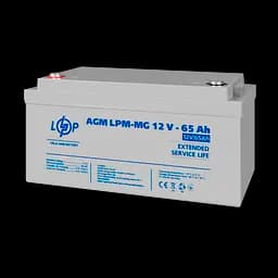 Акумулятор мультигелевий LPM-MG 12V - 65 Ah - мініатюра 3