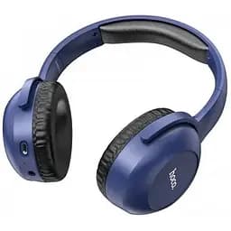 Навушники бездротові Hoco Art sount BT Headset W33 повнорозмірні сині 6931474755087 - мініатюра 8