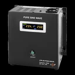 ДБЖ з правильною синусоїдою LogicPower 12V LPA-W-PSW-500VA 350 Вт 2A/5A/10A - мініатюра 5