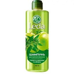 Шампунь Leda Свіжість кропиви та яблука для жирного волосся 490 мл