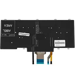 Клавіатура для ноутбука DELL (Latitude: E5450, E7450), rus, black, без фрейма, з підсвічуванням, з джойстиком
