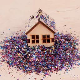 Снег искусственный Novogod'ko 80 г разноцветный (974179)