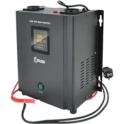 ДБЖ з правильною синусоїдою Europower PSW-EP500WM12 (300 Вт) 5/10А настінний, під зовнішню АКБ 12В , Q2 (355x325x215) 5 кг (255x218(256)x150)