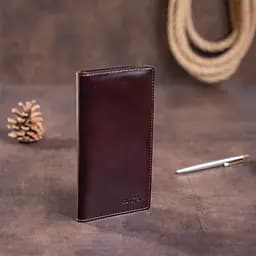 Чоловічий шкіряний гаманець Shvigel 19х9.5х1 см acs0016051 - мініатюра 6